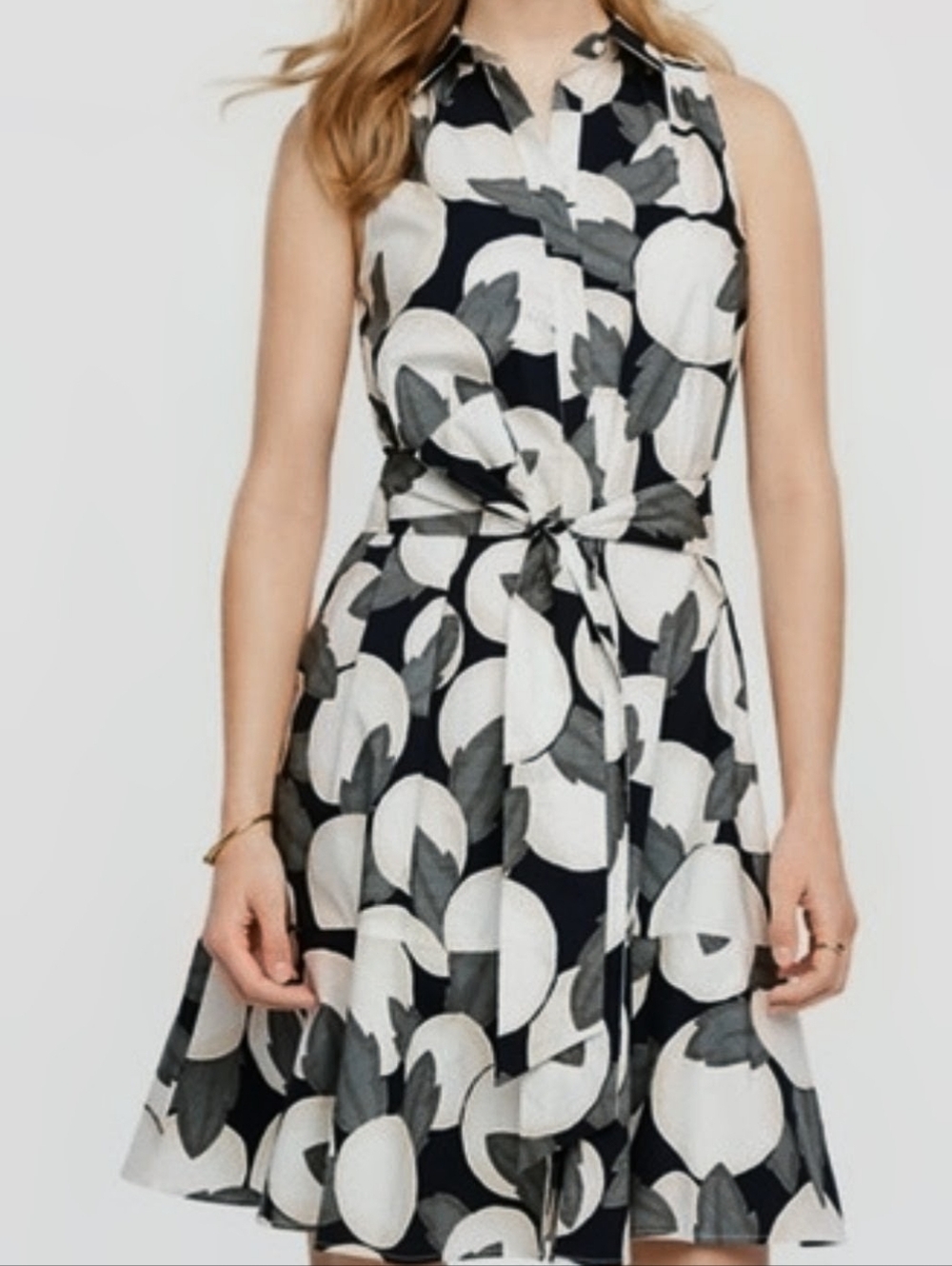 NEW Ann Taylor Leaf Floral Halter Dress
